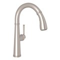 Rohl 1983 Pull-Down Bar/Food Prep Kitchen Faucet R7514SLMSTN-2